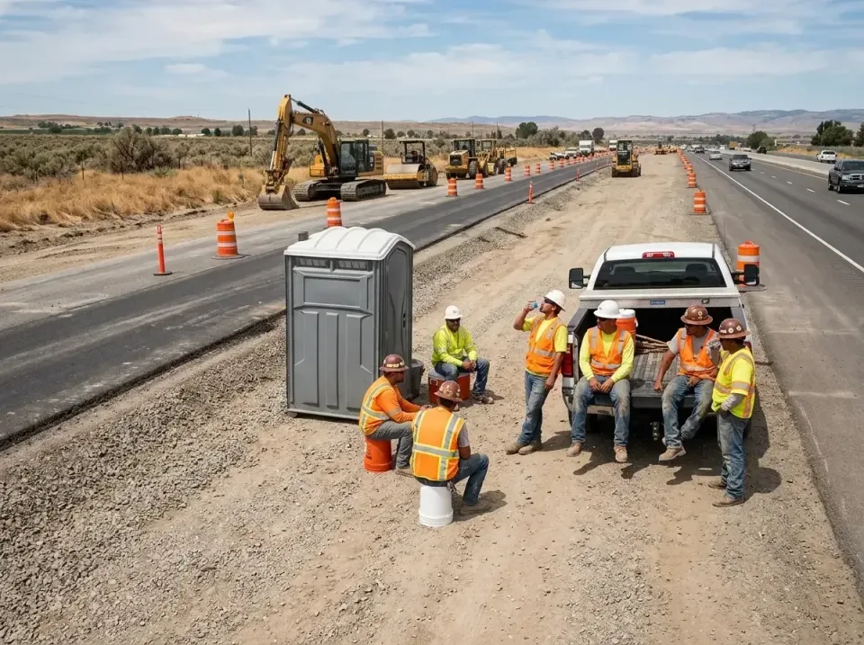 highway-road-construction-crew-007 — frequently asked questions, Porta Potty and Restroom Rentals in Williamson, AZ